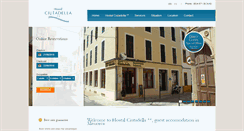 Desktop Screenshot of hostalciutadella.com